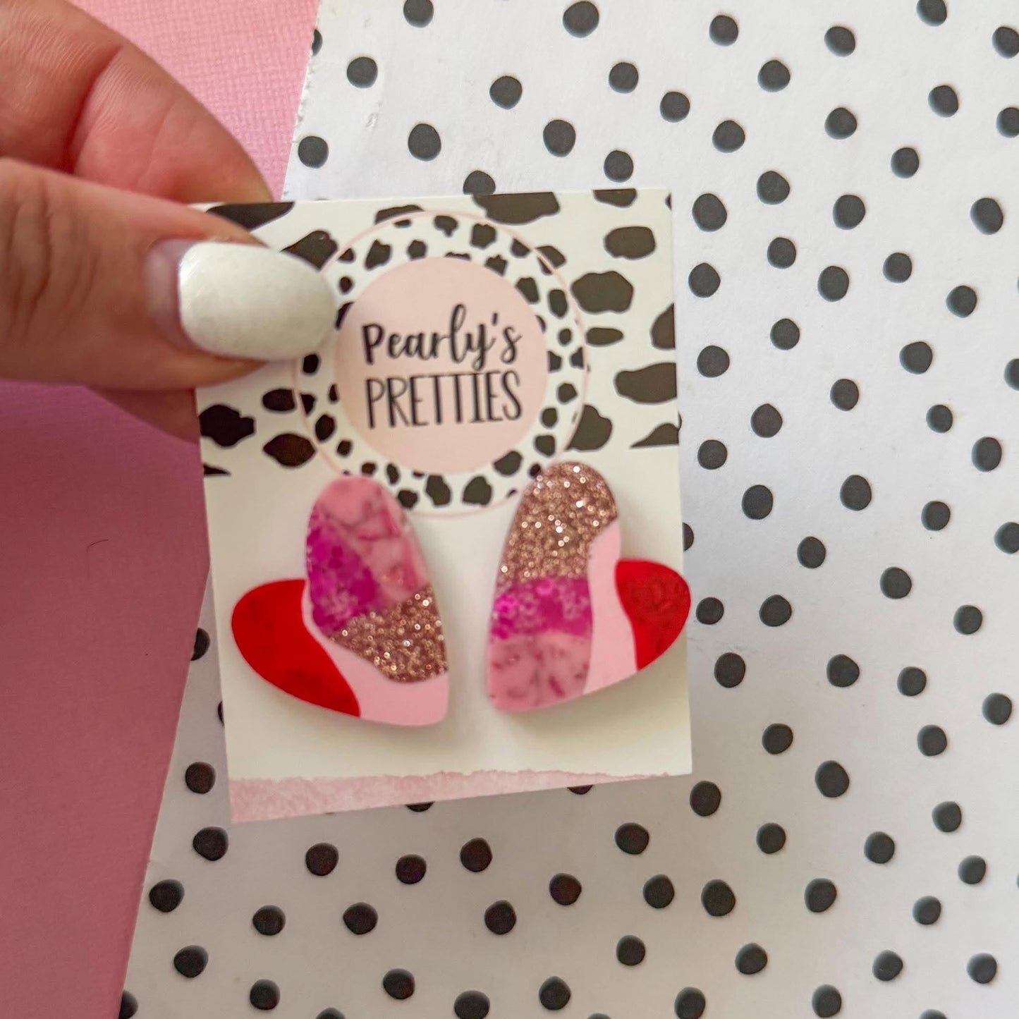 Cora heard stud earring - Love Struck LS25