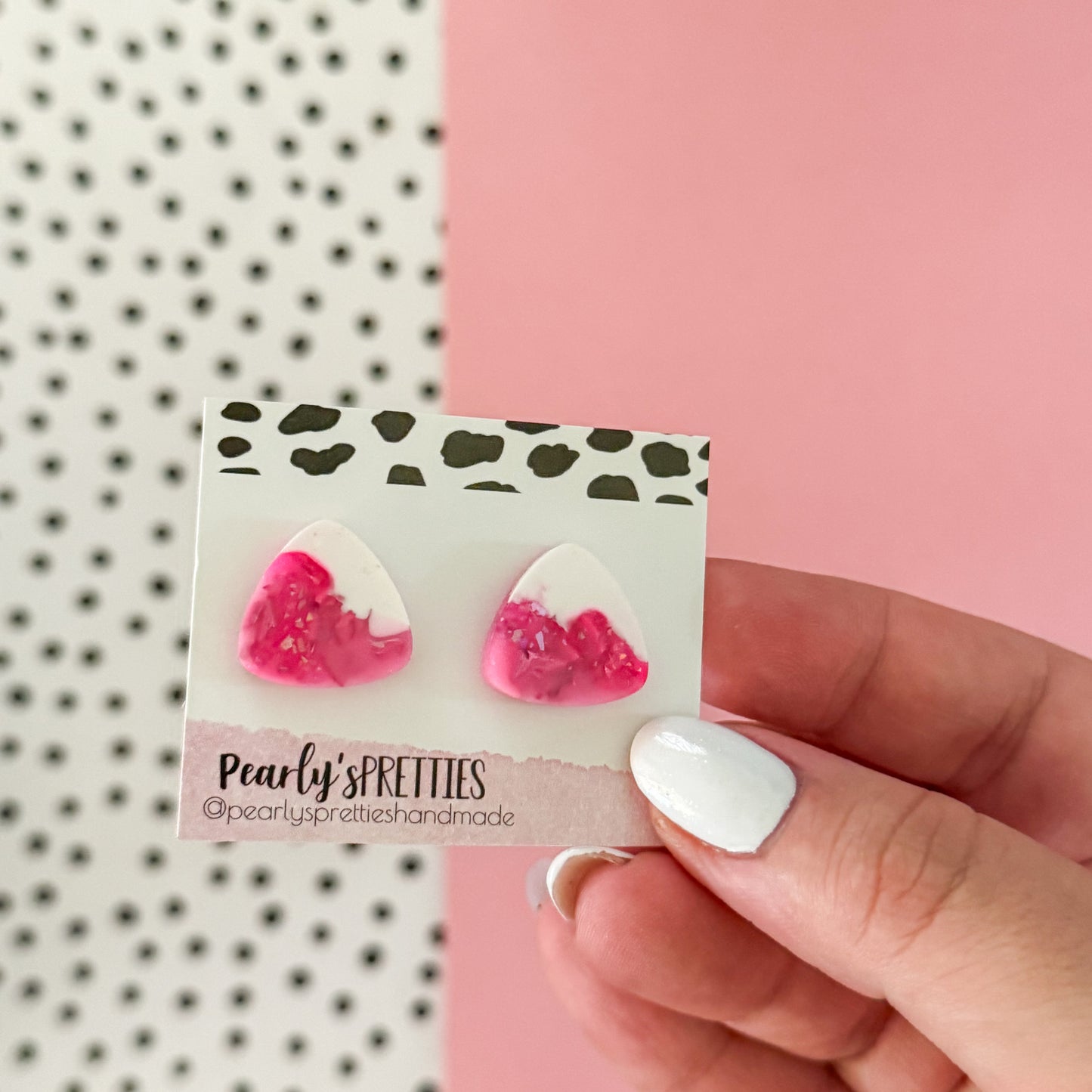 Triangle stud earring- 20