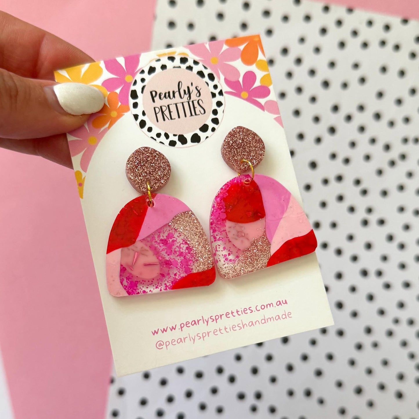 Archies - dangle earrings -  Love Struck LS04
