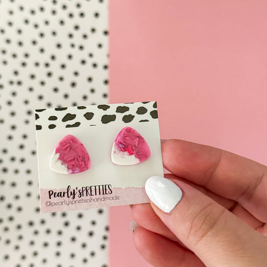 Triangle stud earring- 21